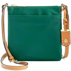 Tommy Hilfiger Julia Nylon Green Medium Crossbody